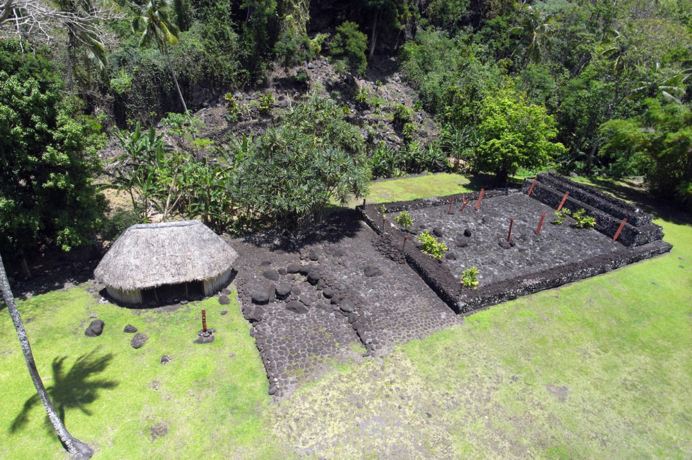 Marae Arahurahu de Paea